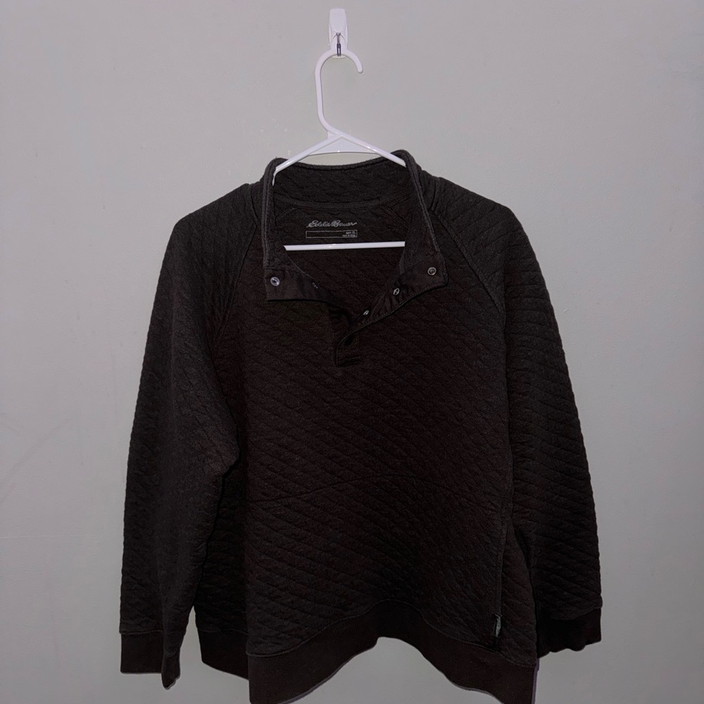 Eddie Bauer quilted pullover